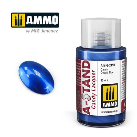 Ammo of MIG 2459 A-STAND Candy Cobalt Blue - 30ml