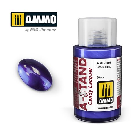 Ammo of MIG 2460 A-STAND Candy Indigo - 30ml