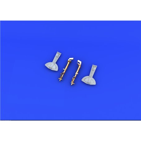 Eduard 1:32 Bf 109g-2/4 Undercarriage Legs Bronze