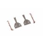 Eduard 1:32 Bf 109g-2/4 Undercarriage Legs Bronze