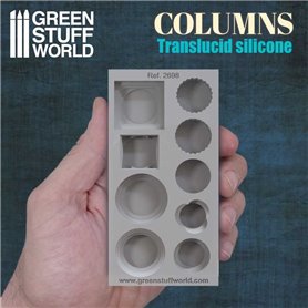 Green Stuff World Columns Silicone Mould
