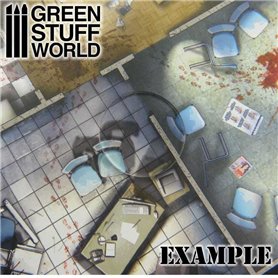 Green Stuff World Acrylic Round Bases 55mm Clear (grubość 3mm) 5szt.