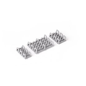 Eduard BRASSIN PRINT 1:35 WWII GERMAN CLAMPS TYPE 2 - 50szt.