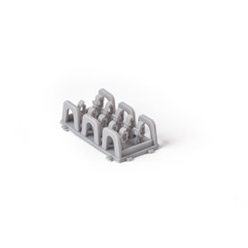 Eduard BRASSIN PRINT 1:35 WWII GERMAN CLAMPS TYPE 2 - 50szt.