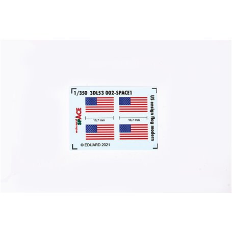 Eduard 1:350 Us Ensign Flag Modern Space