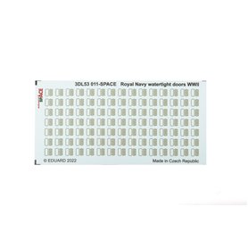 Eduard SPACE 1:350 Royal Navy Watertight Doors Wwii Space