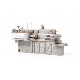 Eduard 1:350 Elementy wyspy do USS Constellation CV-64 dla Trumpeter - cz.5