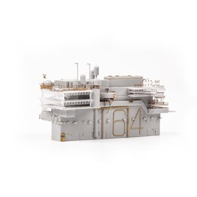 Eduard 1:350 Elementy wyspy do USS Constellation CV-64 dla Trumpeter - cz.5