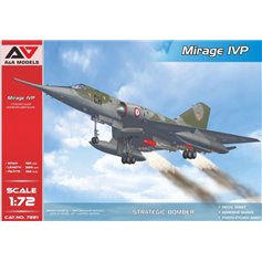 A&A Models 1:72 Mirage IVP - W/ASMP MISSILE