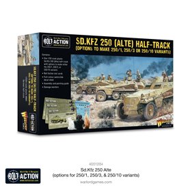 Bolt Action Sd.Kfz.250 (Alte) - HALF-TRACK - OPTIONS FOR 250/1, 250/3, 250/10