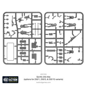 Sd.Kfz.250 (Alte) Half-Track (Options for 250/1, 250/3, 250/10)