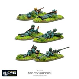 Italian Army Weapons Teams