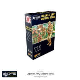 Bolt Action JAPANESE ARMY WEAPONS TEAMS