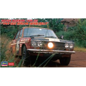 Hasegawa 1:24 Datsun Bluebird 1600 SSS - 1969 EAST AFRICA SAFARI RALLY - LIMITED EDITION