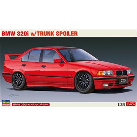 Hasegawa 1:24 BMW 320i W/TRUNK SPOILER - LIMITED EDITION