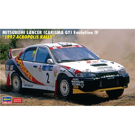 Hasegawa 20593 Mitsubishi Lancer (Carisma GT) Evolution IV "1977 Acropolis Rally"