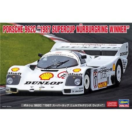 Hasegawa 20603 Porsche 962C "1987 Supercup Nurburgring Winner"