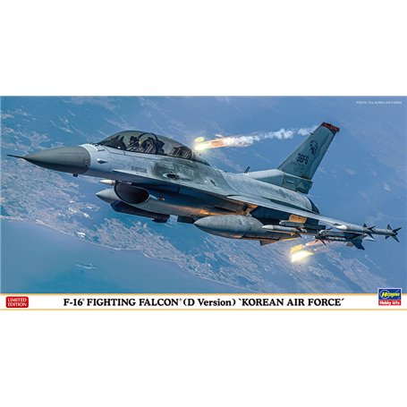 Hasegawa 07512 F-16 Fighting Falcon (D Version) 'Korean Air Force'