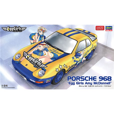 Hasegawa SP538-52338 Porsche 968 "Egg Girl's Amy McDonnell"