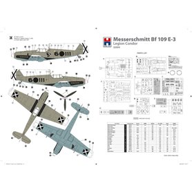 Hobby 2000 1:32 Messerschmitt Bf-109 E-3 - LEGION CONDOR
