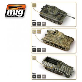 Ammo of MIG Zestaw farb Wargame Early and DAK German