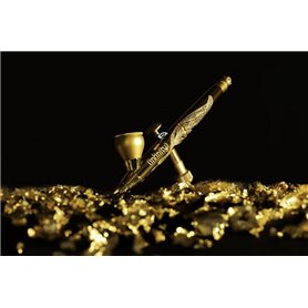 HARDER & STEENBECK Aerograf KYIV INFINITY GOLD EDITION - 0,2mm