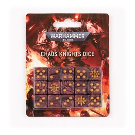 Warhammer 40000 Chaos Knights Dice