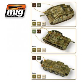 Ammo of MIG Zestaw farb Wargame 1943-1945 German