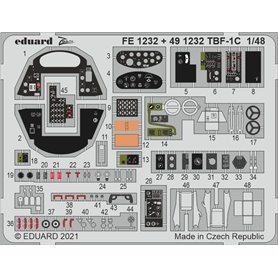 Eduard BIG ED 1:48 TBF-1C dla Academy