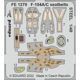 Eduard 1:48 F-104a