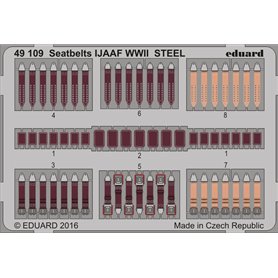 Eduard BIG ED 1:32 Pasy bezpieczeństwa do samolotów osi WWII