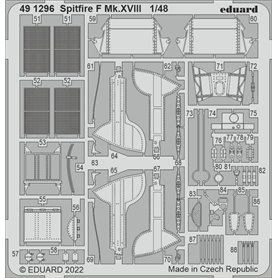 Eduard 1:48 Spitfire F Mk.Xviii
