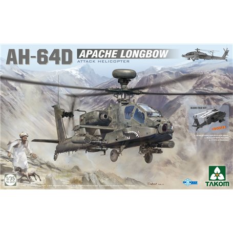 Takom 2601 AH-64D Apache Longbow Attack Helicopter