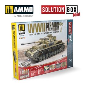 Ammo of MIG 7902 SOLUTION BOX MINI - WWII GERMAN DAK VEHICLES