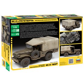 Zvezda 1:35 DODGE WC-51 "BEEP"