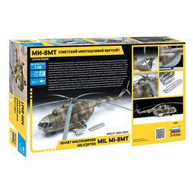Zvezda 1:48 Mil Mi-8T - SOVIET MULTIPURPOSE HELICOPTER