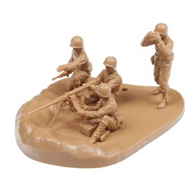 Zvezda 1:72 US MACHINE GUN BROWNING w/CREW