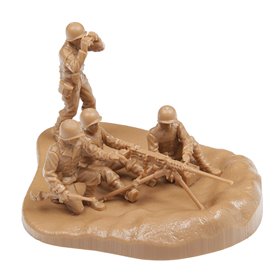 Zvezda 1:72 US MACHINE GUN BROWNING w/CREW