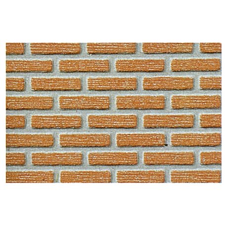 Mur z cegły klinkierowej H0 40x20 cm