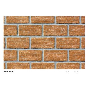 Mur z cegły klinkierowej 0/1 40x20 cm