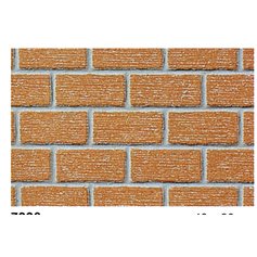 Heki 72262 Mur z cegły klinkierowej 0/1 - 40cm x 20cm