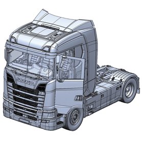 Italeri 1:24 Scania 770 4x2 Normal Roof