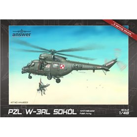 Answer AA48003 1/48 PZL W-3RL Sokół Sar Helicopter Polish Army