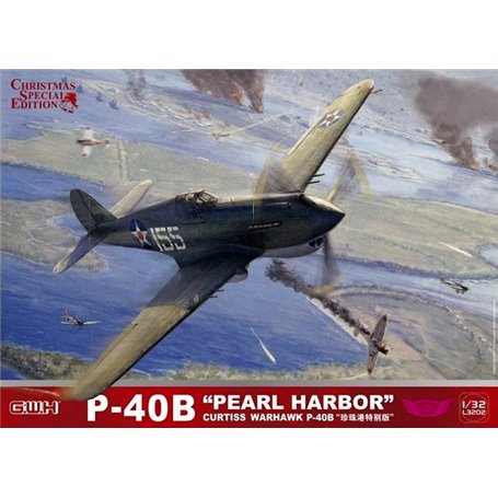 Lion Roar L3202 (G.W.H) P-40B Curtiss Warhawk "Pearl Harbor"