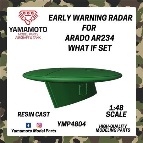 Yamamoto 1:48 EARLY WARNING RADAR do Arado Ar-234 - WHAT IF SET