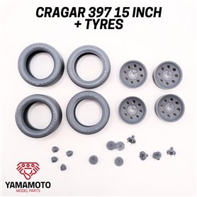 Yamamoto YMPRIM15 Cragar 397 15" + Tyres Prokit!