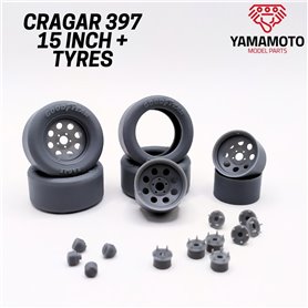 Yamamoto YMPRIM15 Cragar 397 15" + Tyres Prokit!