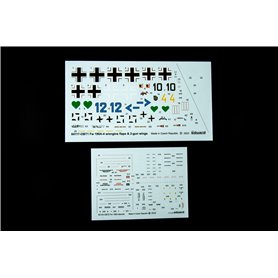 Eduard 1:48 Focke Wulf Fw-190 A-4 - ENGINE FLAPS AND TWO WING GUNS - WEEKEND edition