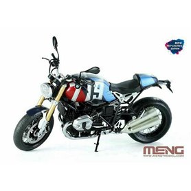 Meng 1:9 BMW R nineT Option 719 - MARS RED/COSMIC BLUE