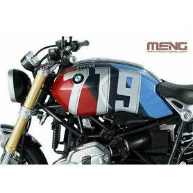 Meng 1:9 BMW R nineT Option 719 - MARS RED/COSMIC BLUE